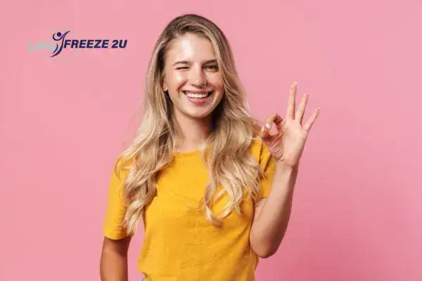 Picture of happy woman after HIFU vaginal tightening West Sussex