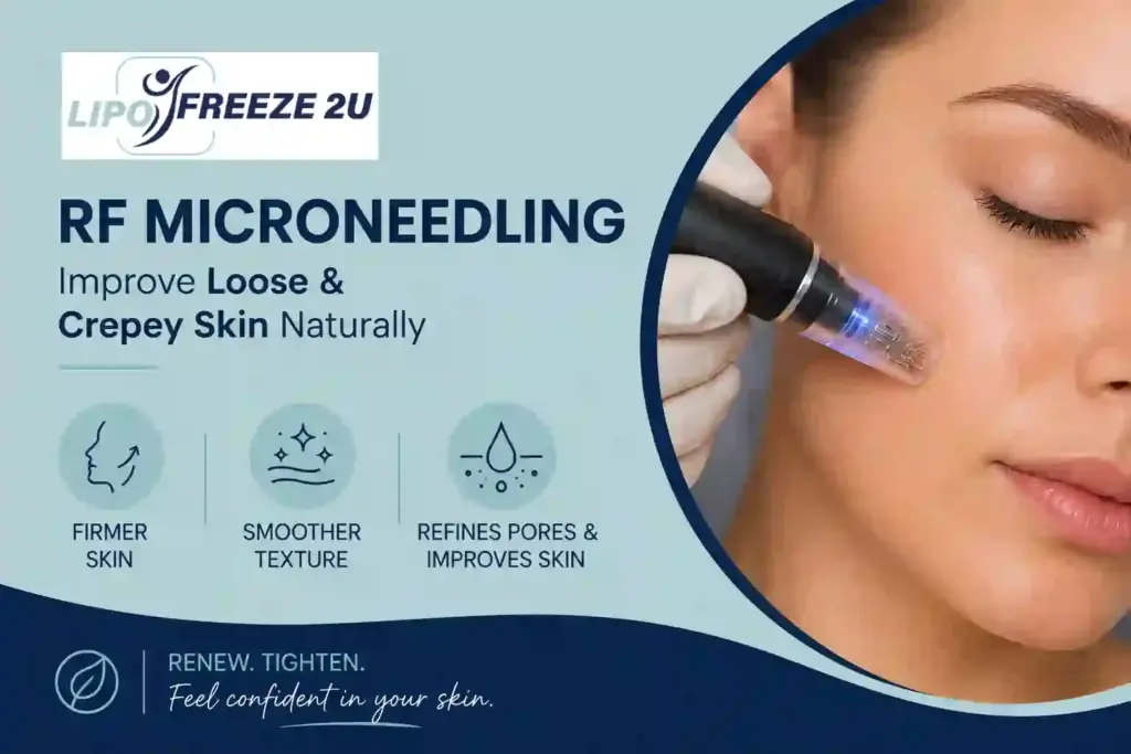Can RF Microneedling Help Improve Loose and Crepey Skin West Sussex?